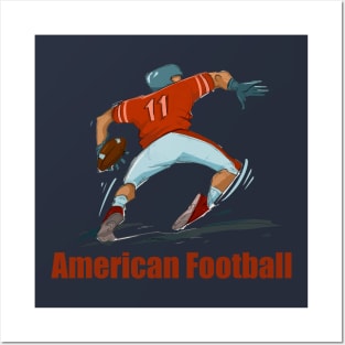 American Footbal Posters and Art